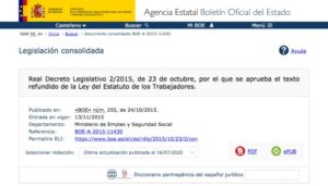 Descarga El Estatuto De Los Trabajadores En PDF - Civitas